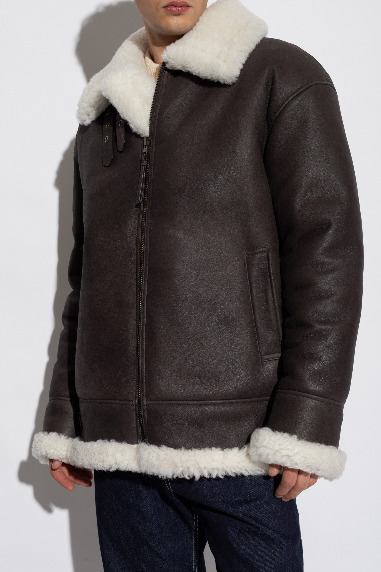 Loewe 2025 shearling jacket